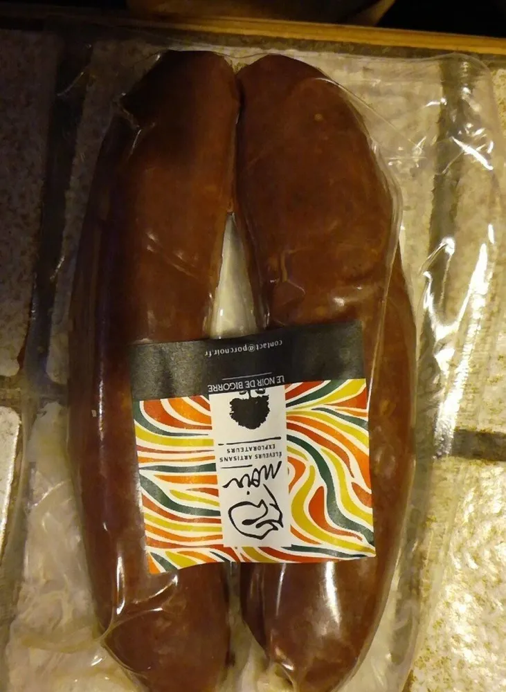 Petits boudins au porc noir de Bigorre par 2