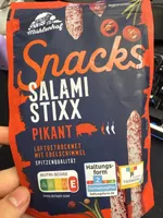 Snacks Salami Stixx Pikant