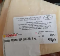Grana padano DOP Spicchio