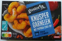 Knuspergarnelen mit Paprika-Chili-Dip