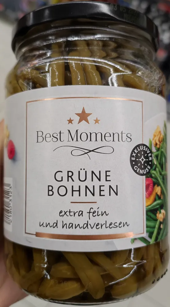 Bohnen fein