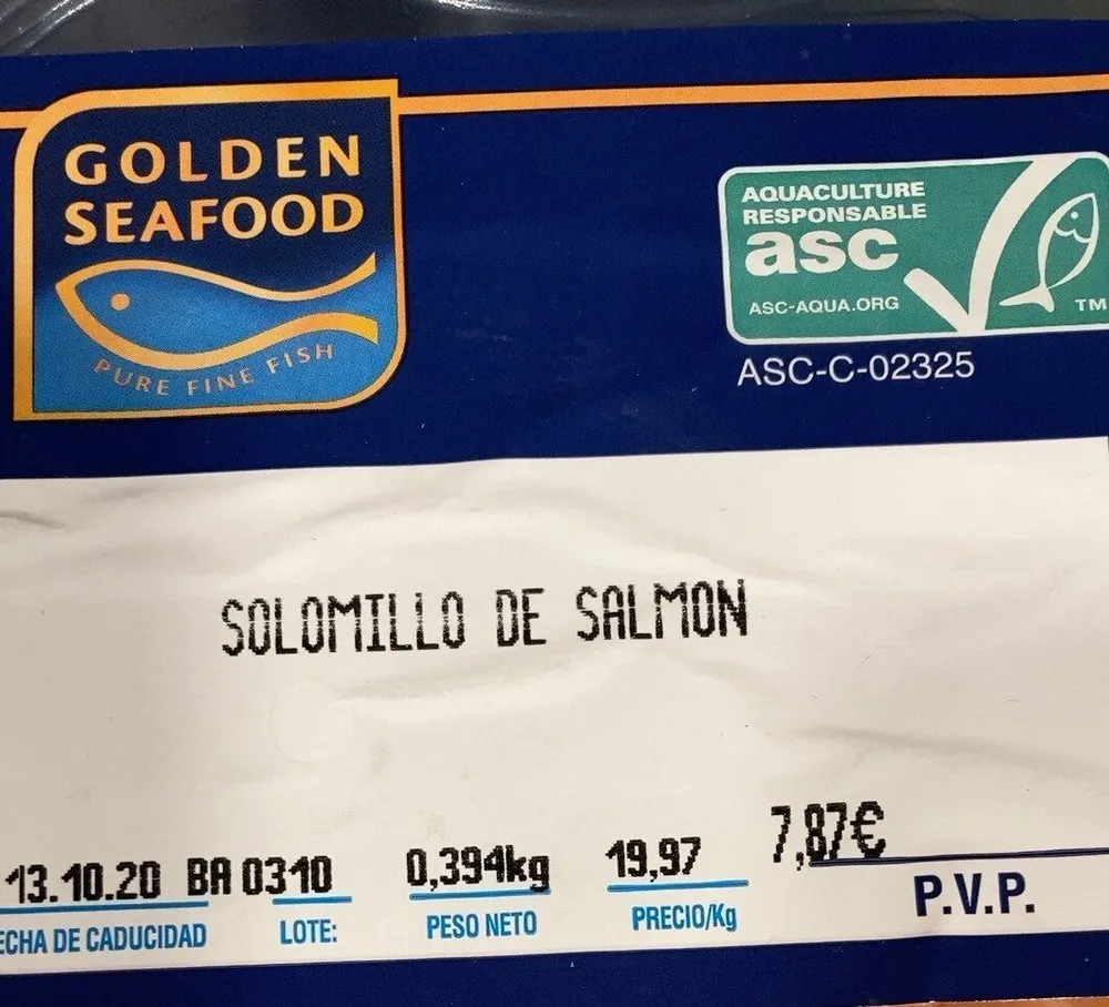 Solomillo de salmon