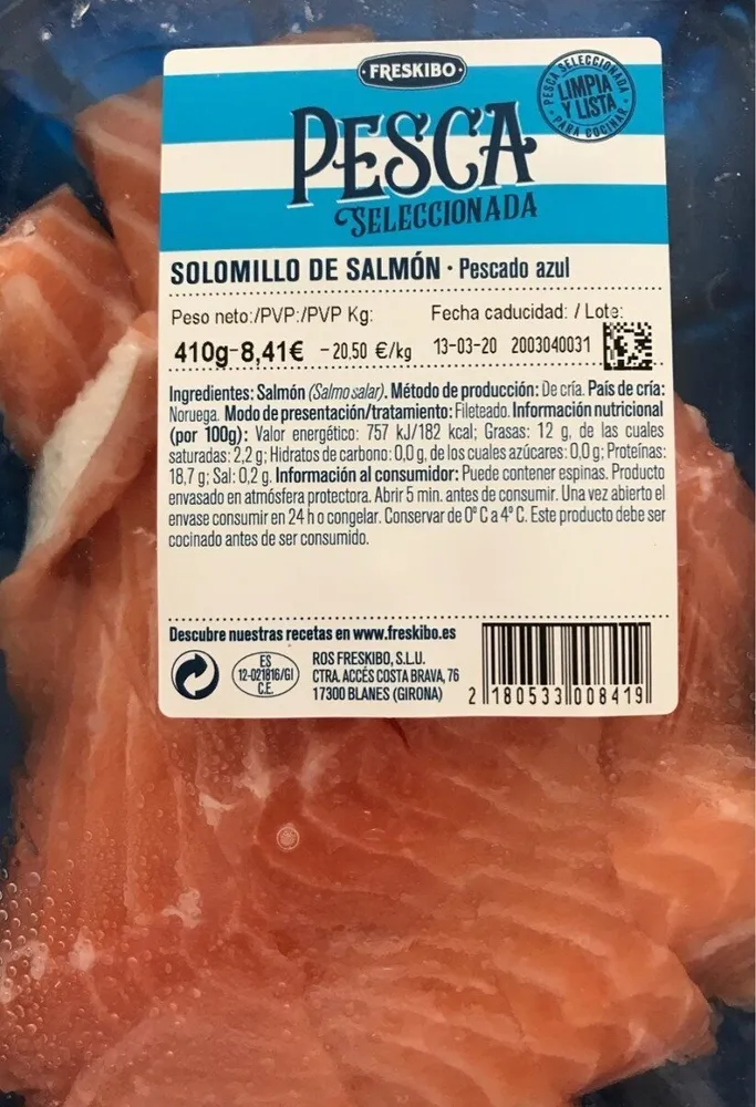 Solomillo de Salmón