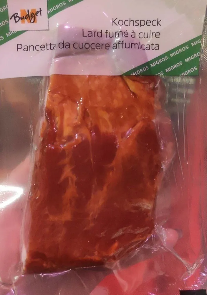 Lard fumé à cuire