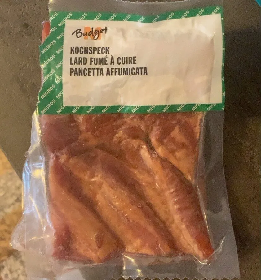 Lard fumé à cuire