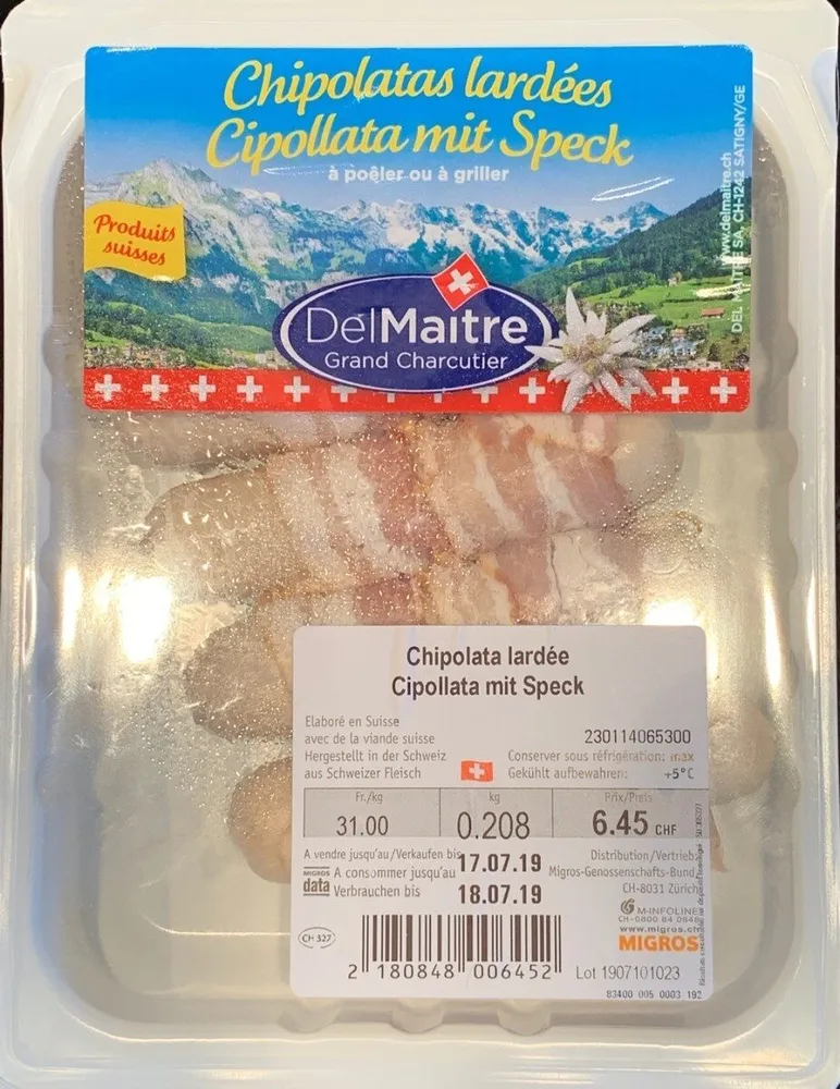 Chipolata lardée