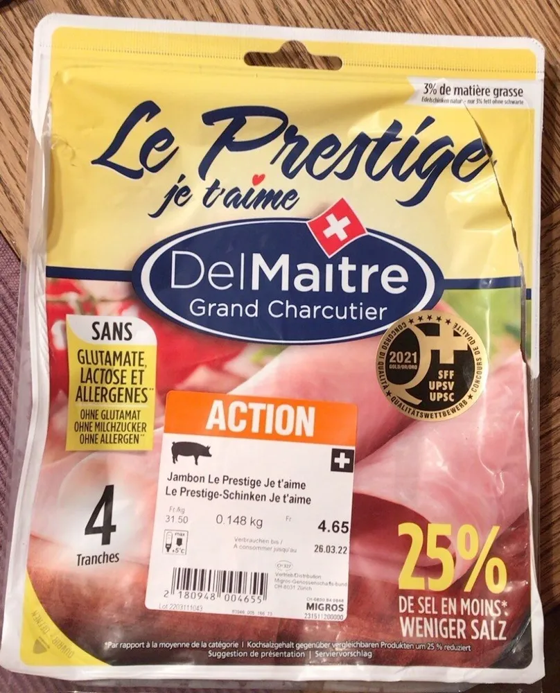Le Prestige Je t’aime