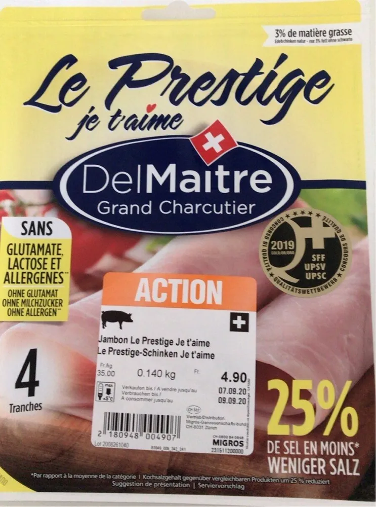 Jambon le prestige