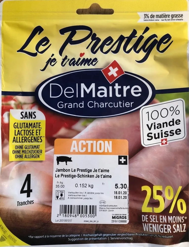 Le Prestige Jambon