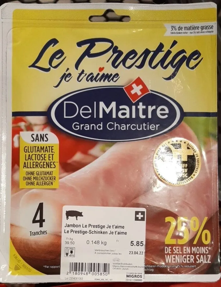 Jambon cuit