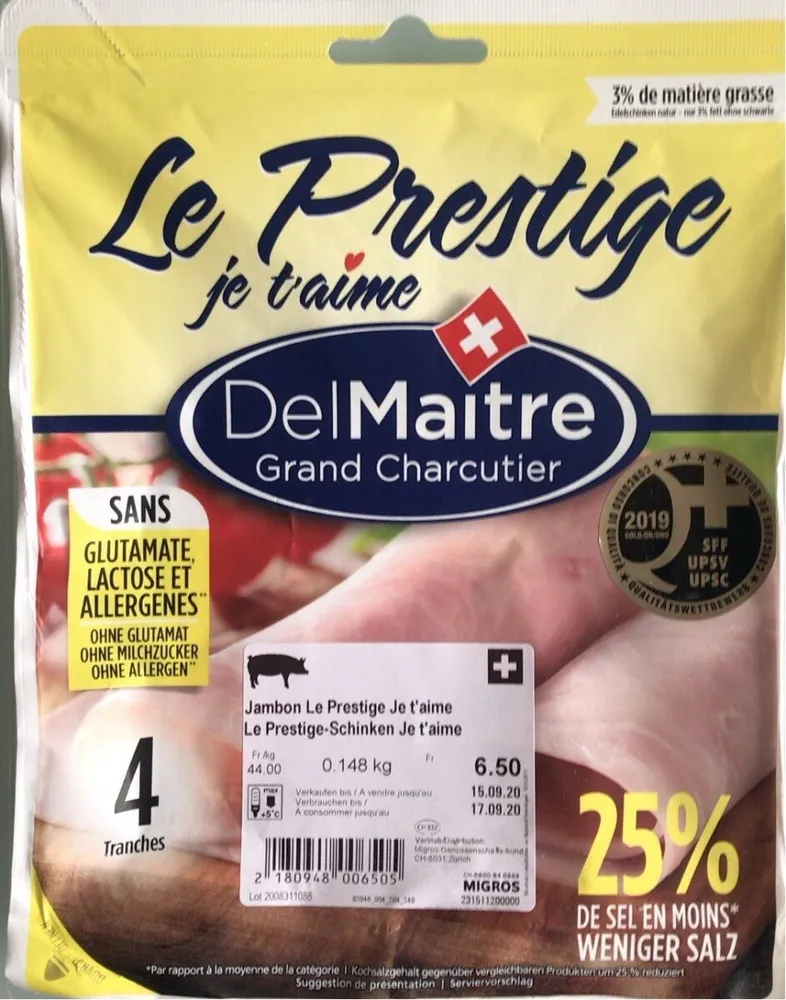 Le Prestige Jambon je t’aime