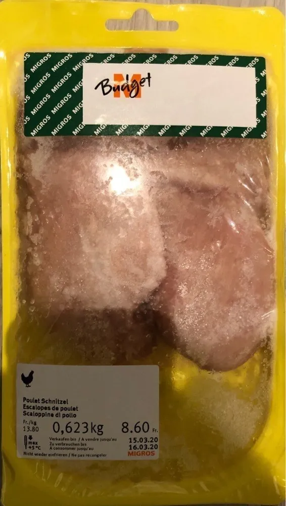 Escalope de poulet