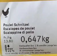 Escalope de poulet