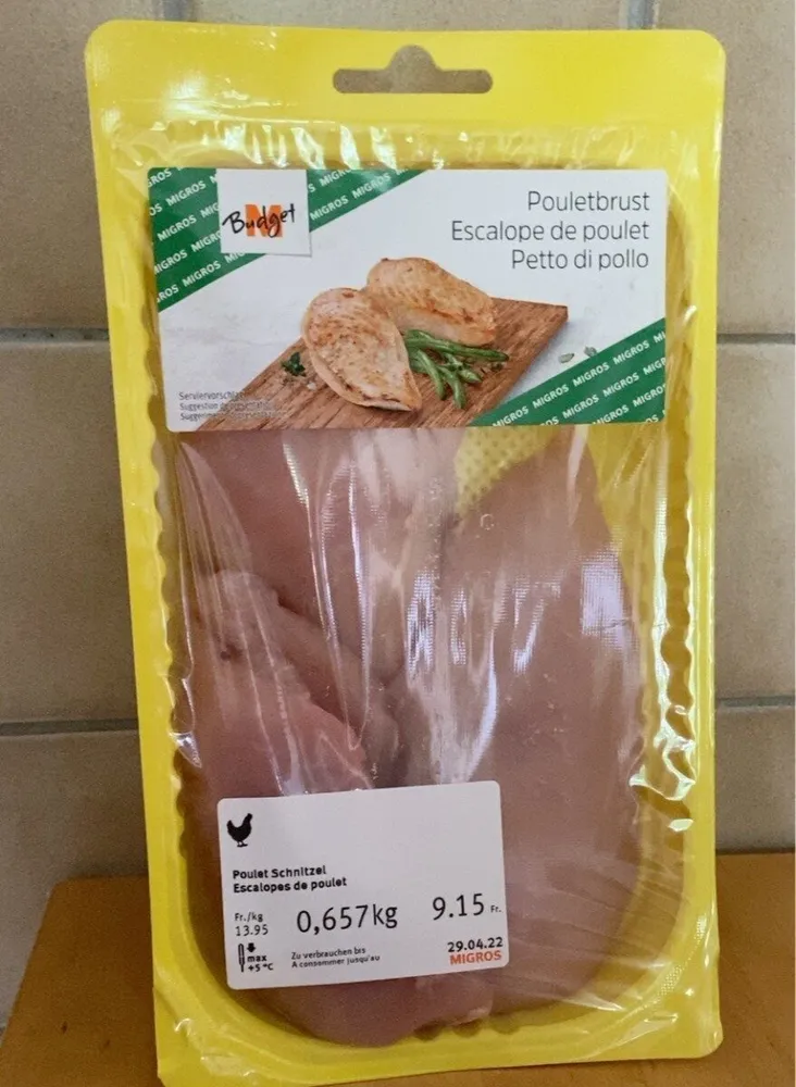 Escalope de poulet