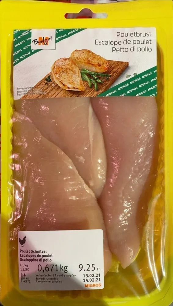 Escalope de poulet
