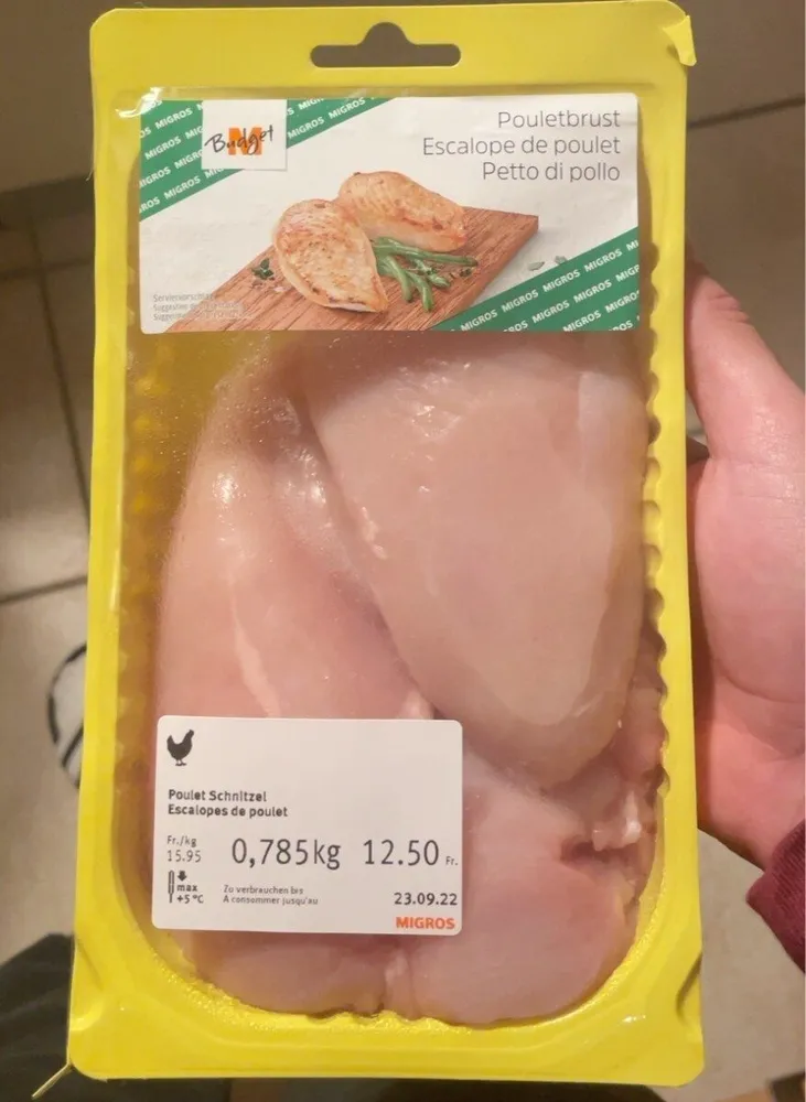 Escalopes de poulet