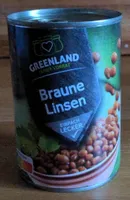 Braune Linsen