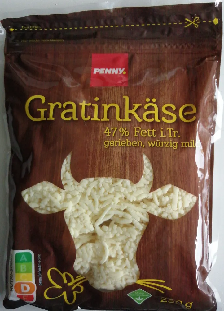 geriebener Käse