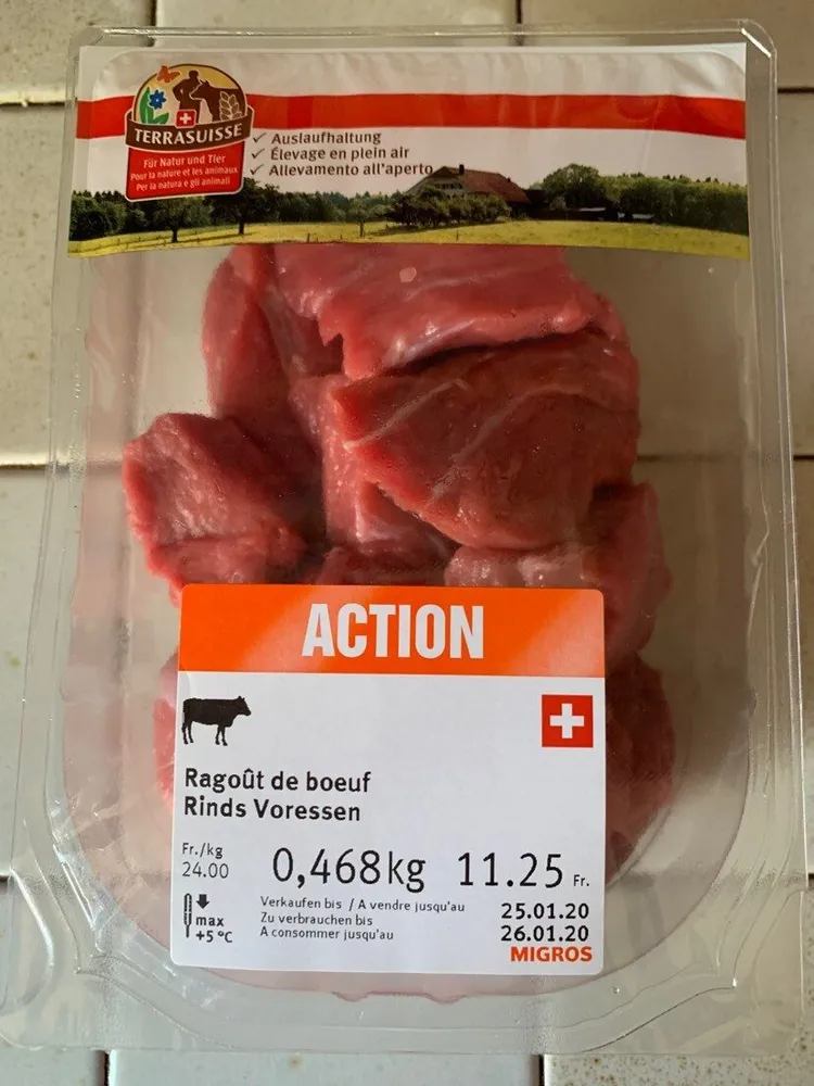 Ragoût de bœuf