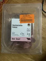 Geschnetzeltes Emincé