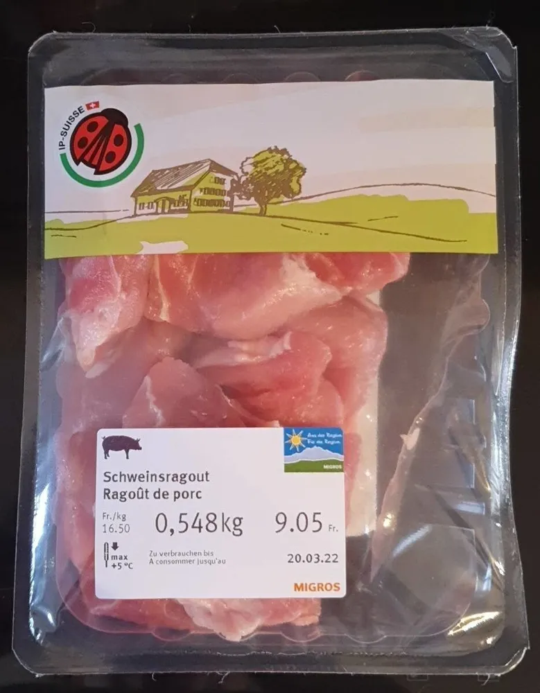 Schweinsragout