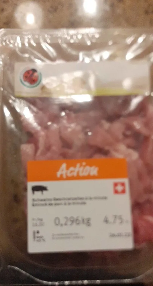 Schweins Geshnetze à la minute