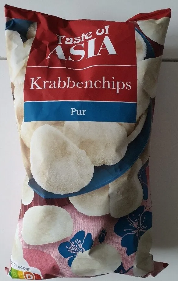 Krabbenchips Pur