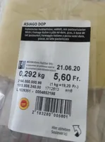 Asiago dop