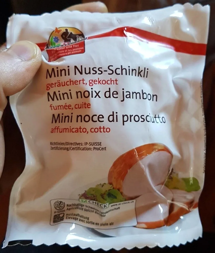 Mini noix de jambon