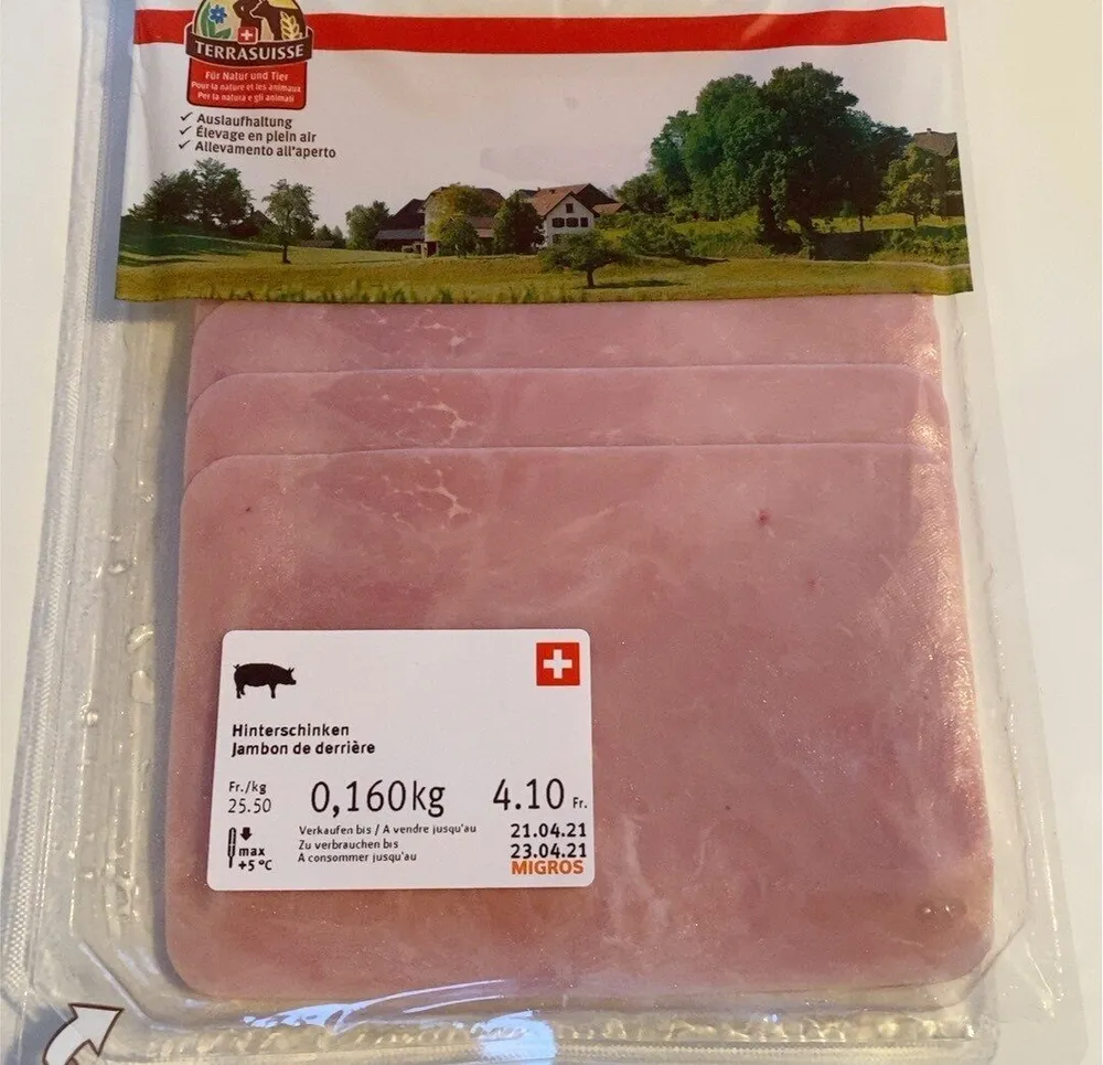 Jambon de derriere