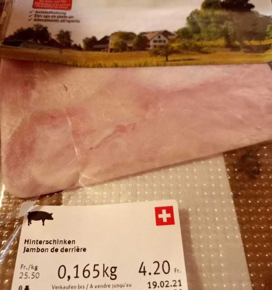 Jambon de derrière