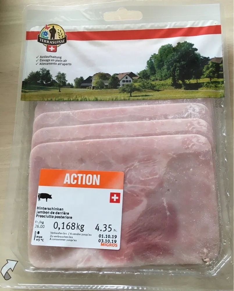 Jambon de derrière