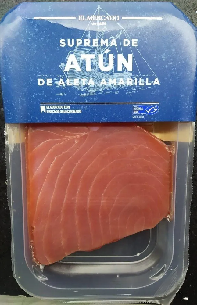 Suprema de atún de aleta amarilla