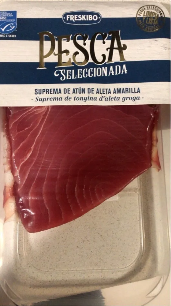 Suprema de atún de aleta amarilla