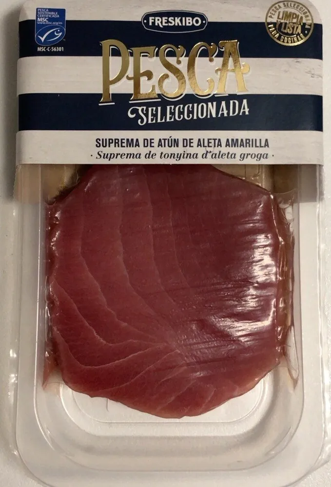 Suprema de atún de aleta amarilla
