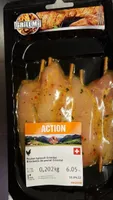 Poulet spiessli oriental - Brochette de poulet Oriental