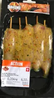 Brochette de poulet
