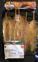 Brochette-minifilet poulet oriental