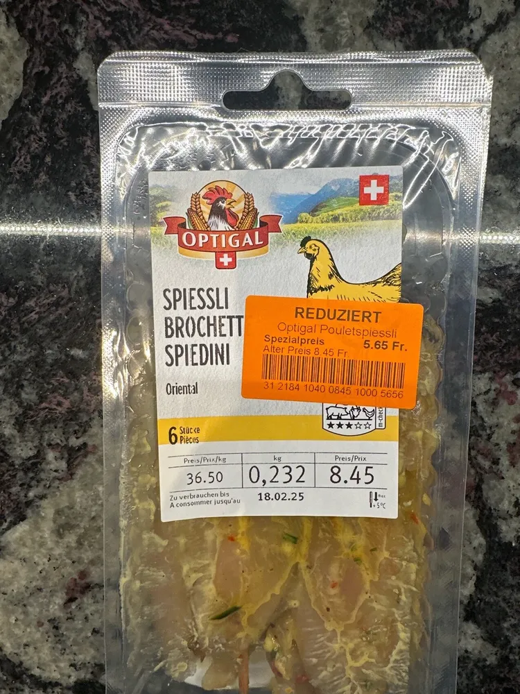 Poulet-Spiessli Oriental