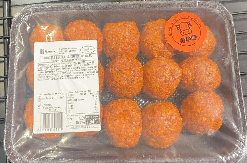 Boulette kefta a la marocaine halal