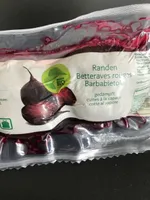 Betteraves rouges cuites à la vapeur