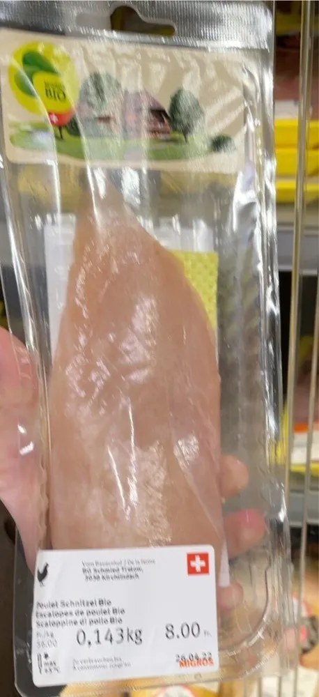 Escalope de poulet bio