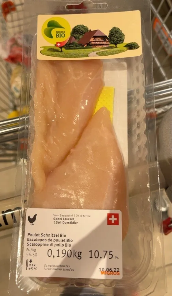 Escalope de poulet