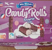 Candy Rolls Brownie Style