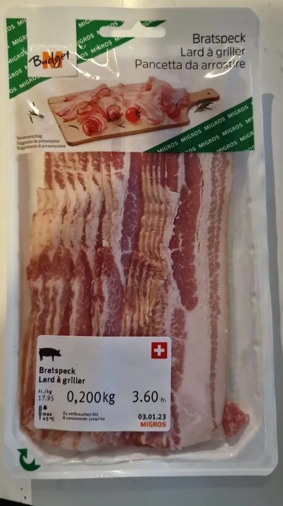 Lard à griller