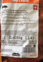 Spare-Ribs de porc mariné