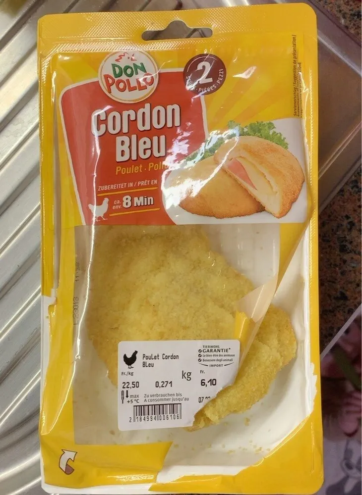 Poulet cordon bleu