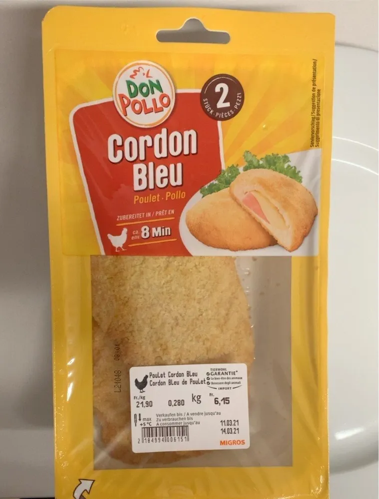 Poulet Cordon Bleu