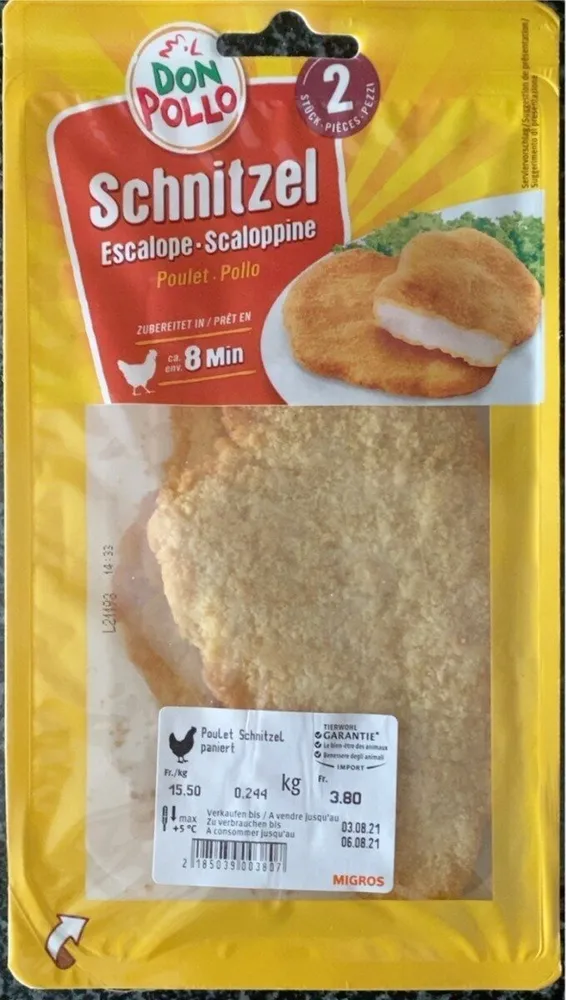 Escalope poulet