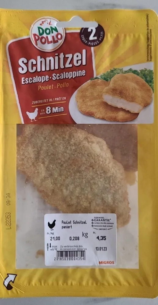 Escalope poulet